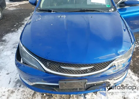 2015 Chrysler 200 C из США, поврежденный, VIN 1C3CCCCGXFN519877
